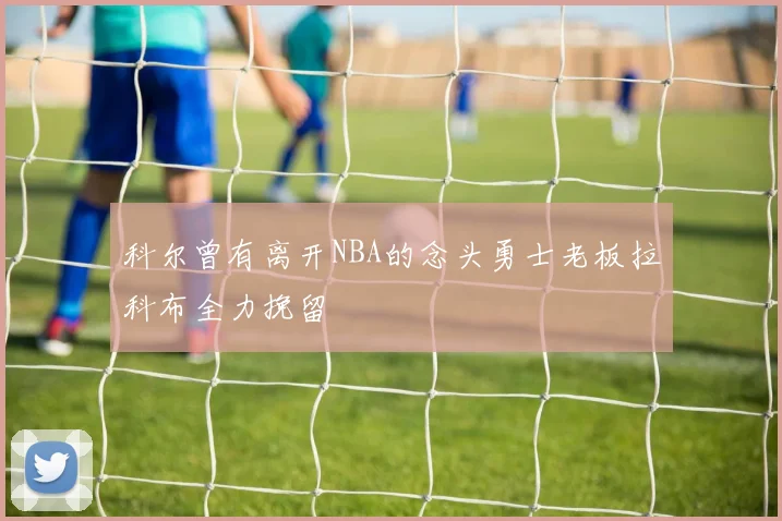 科尔曾有离开NBA的念头勇士老板拉科布全力挽留