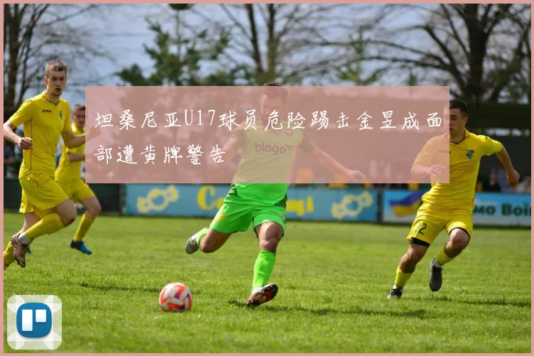 坦桑尼亚U17球员危险踢击金昱成面部遭黄牌警告